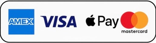 Moyens de paiement acceptés : American Express, Visa, Apple Pay, Mastercard